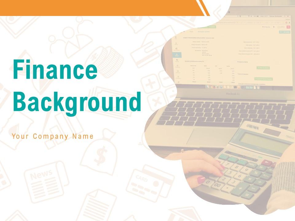 Finance Background Powerpoint - KibrisPDR