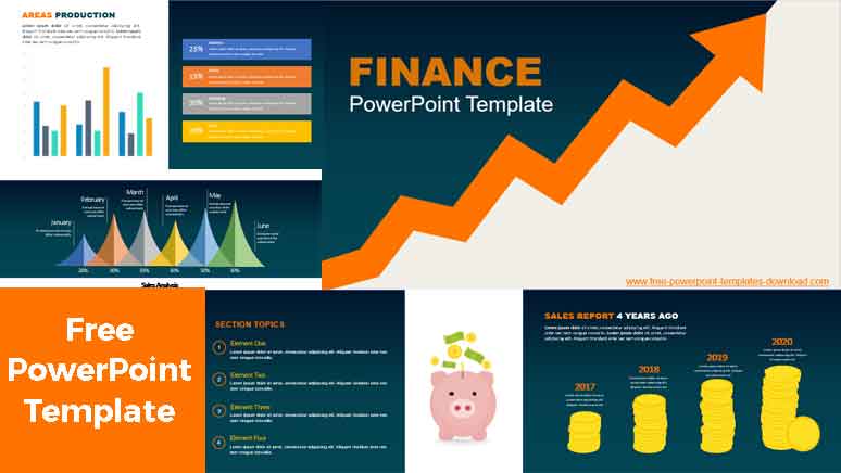 Detail Finance Background Powerpoint Nomer 31