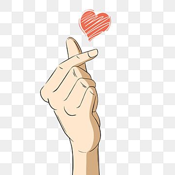 Detail Finger Heart Png Nomer 11