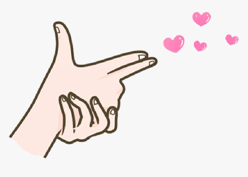 Detail Finger Heart Png Nomer 16