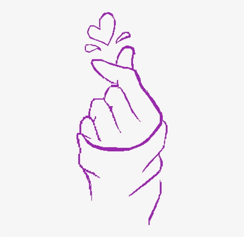 Detail Finger Heart Png Nomer 29