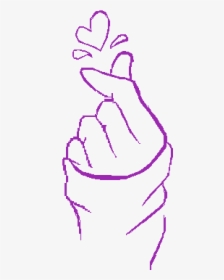 Detail Finger Heart Png Nomer 36