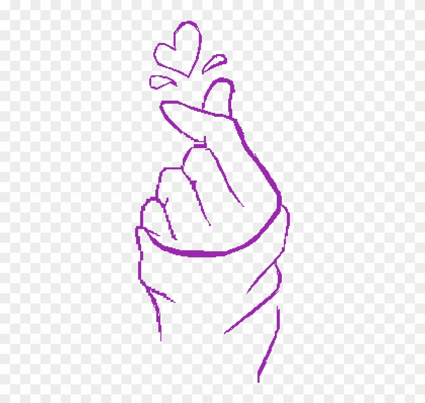 Detail Finger Heart Png Nomer 7