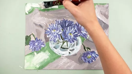 Detail Finger Painting Lukisan Menggunakan Alat Cetak Nomer 27