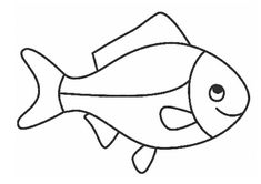 Detail Fisch Umriss Zum Ausdrucken Nomer 2