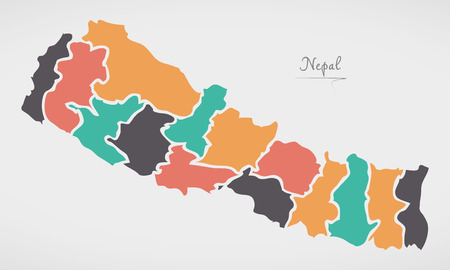 Detail Nepal Mapa Fisico Nomer 3