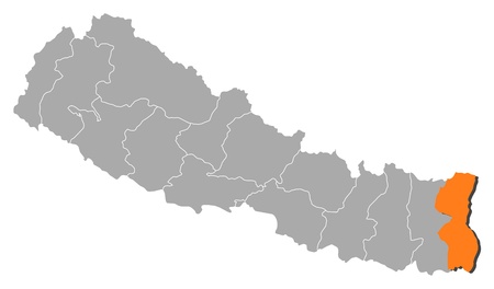 Detail Nepal Mapa Fisico Nomer 6