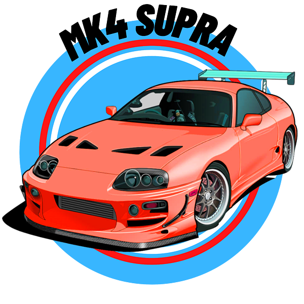 Detail Toyota Supra Mk4 Sticker Nomer 21