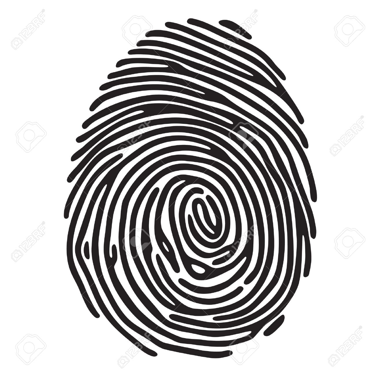 Detail Fingerprint Clip Art Free Nomer 13