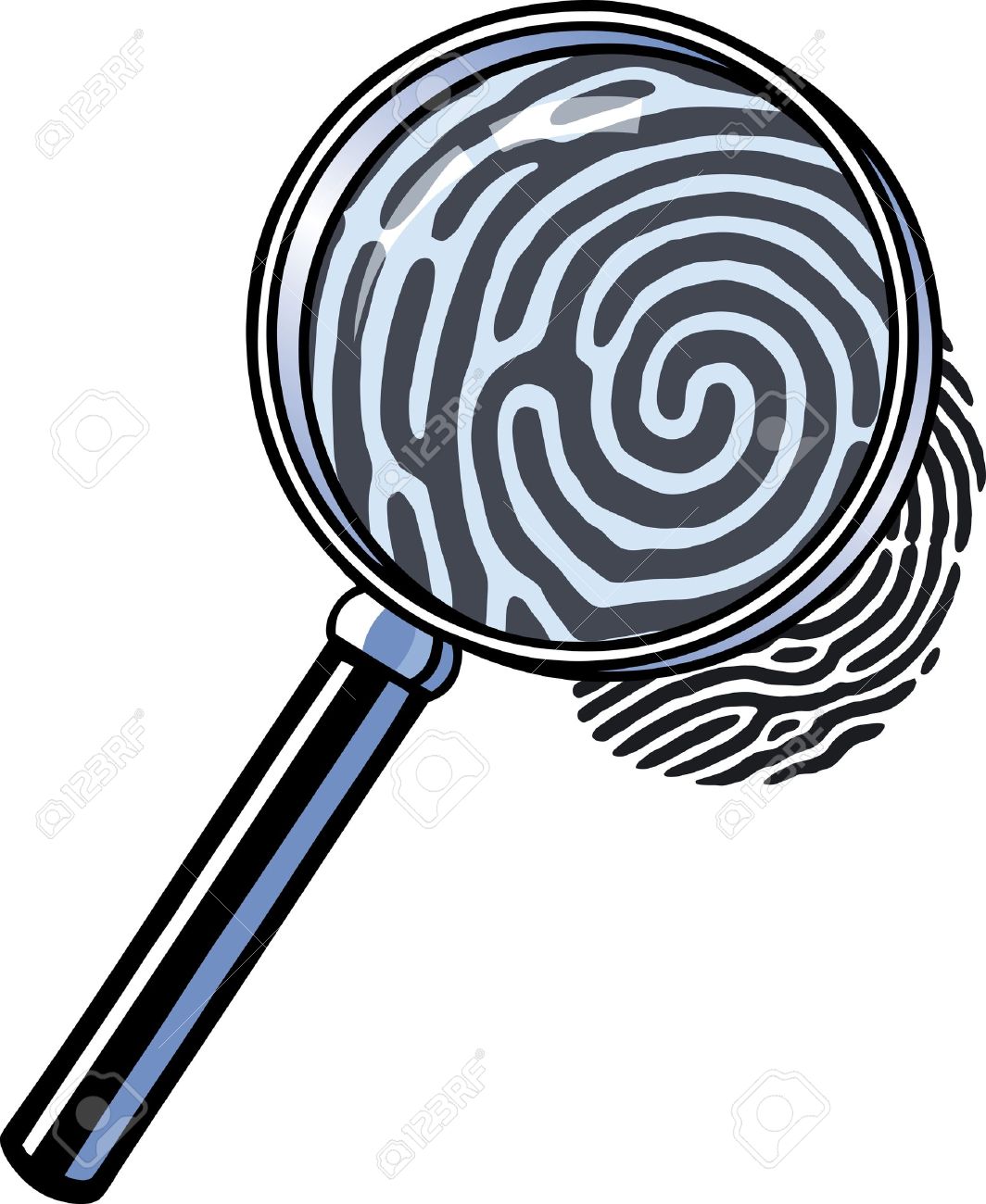 Detail Fingerprint Clipart Free Nomer 35