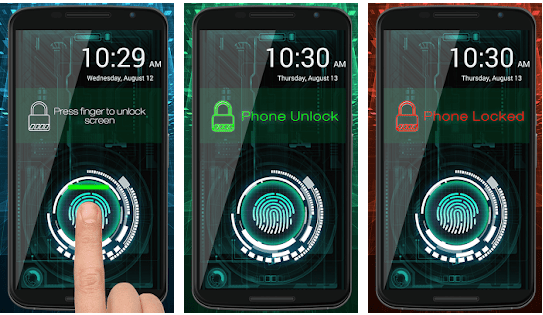 Detail Fingerprint Lock Screen Prank Nomer 32