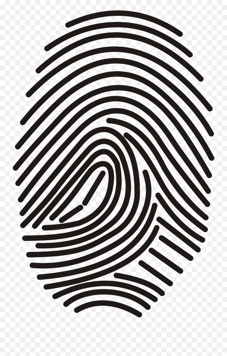 Detail Fingerprint Vector Png Nomer 37