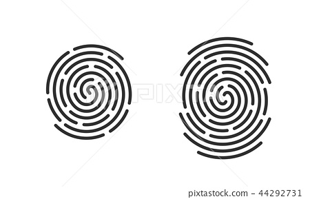 Detail Fingerprint Vector Png Nomer 39