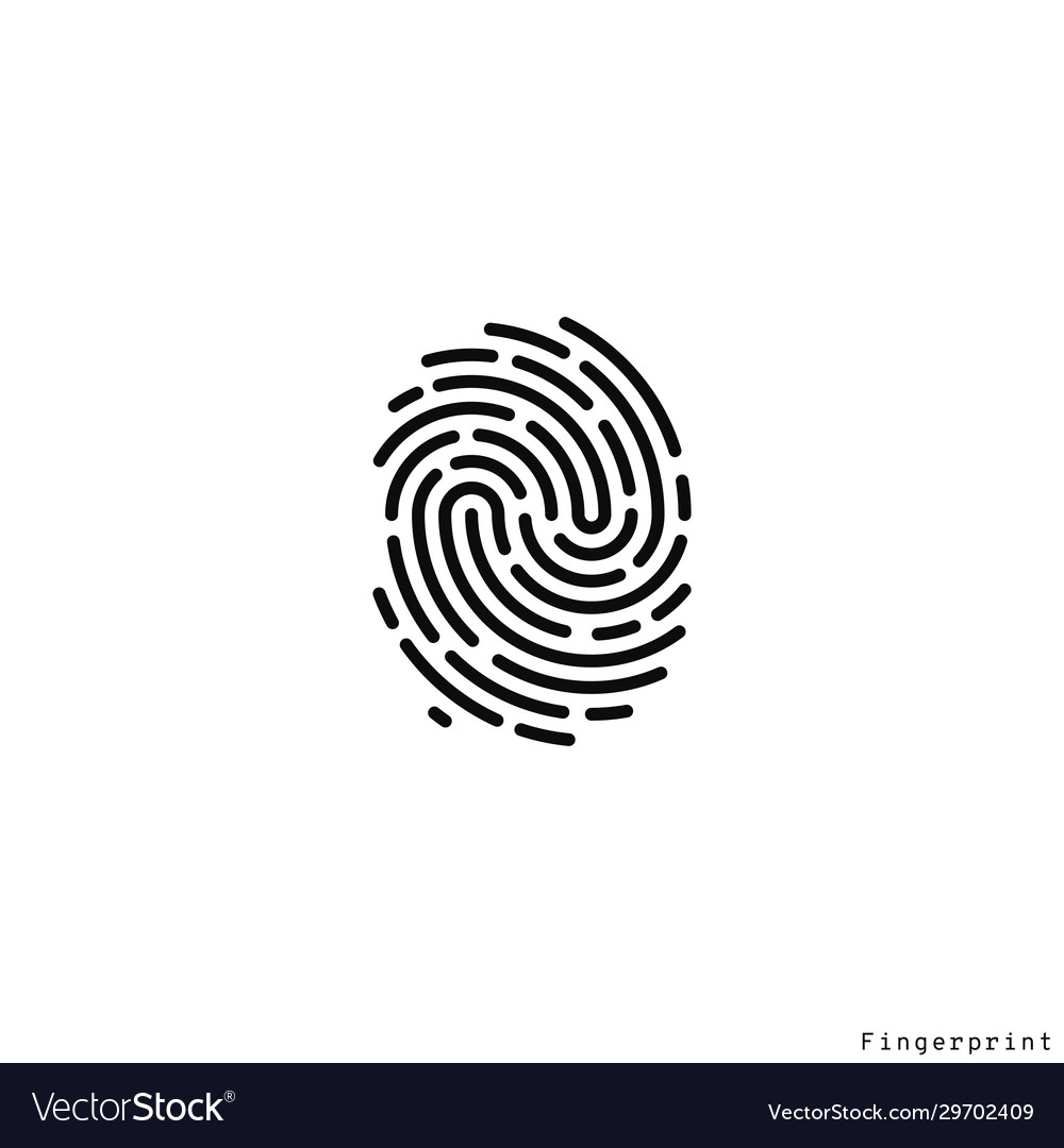 Detail Fingerprint Vector Png Nomer 42