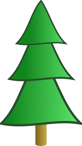 Detail Fir Tree Clipart Nomer 42