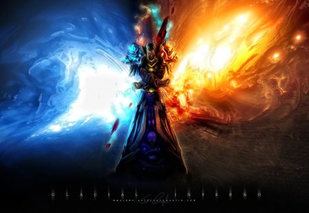 Detail Fire And Ice Wallpaper Nomer 31