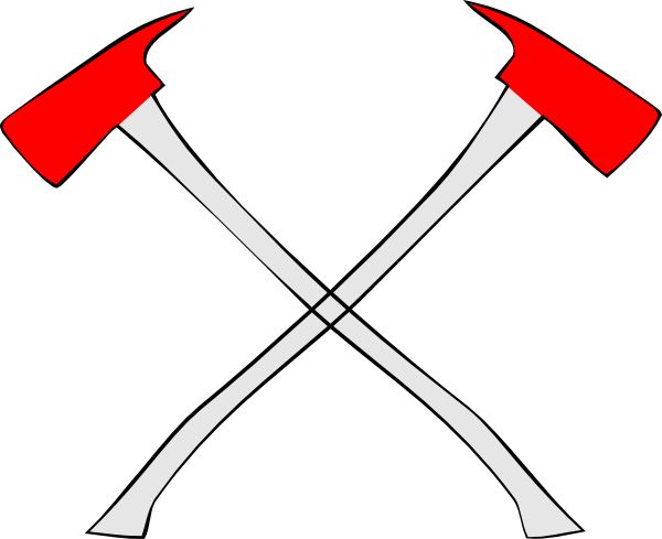 Detail Fire Axe Clipart Nomer 10