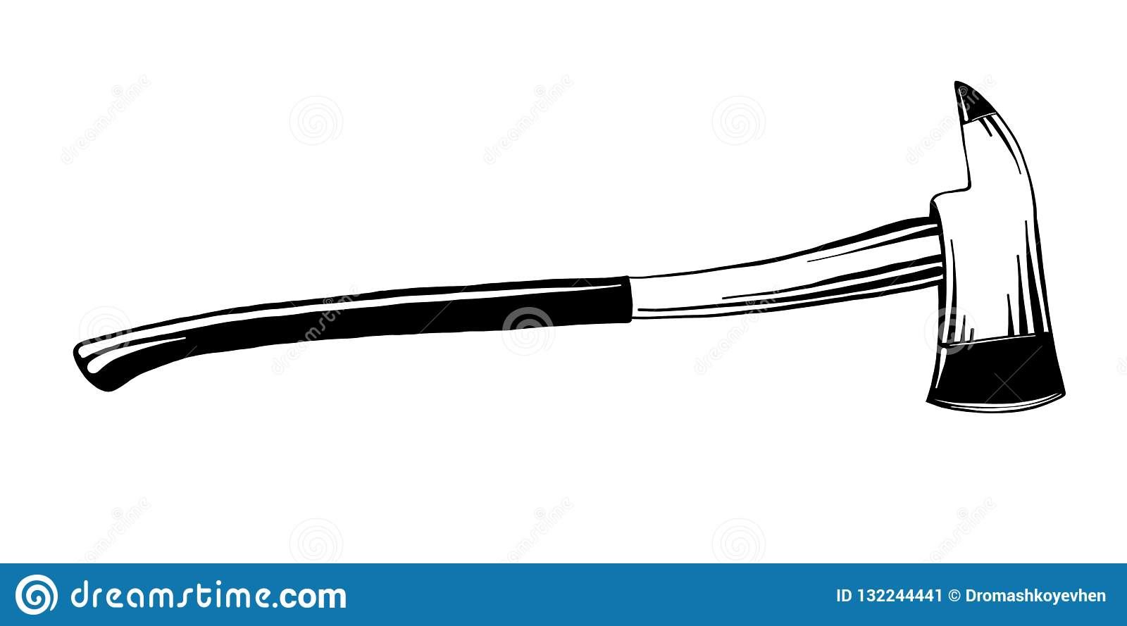 Detail Fire Axe Clipart Nomer 25