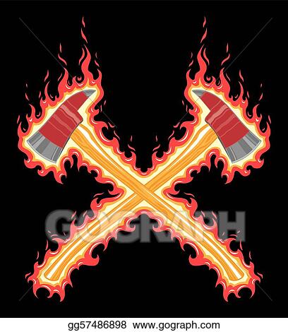 Detail Fire Axe Clipart Nomer 44