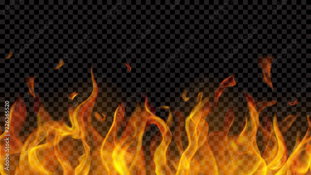 Detail Fire Background Transparent Nomer 24