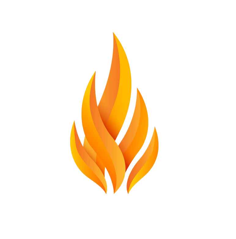 Detail Fire Clipart Transparent Background Nomer 51