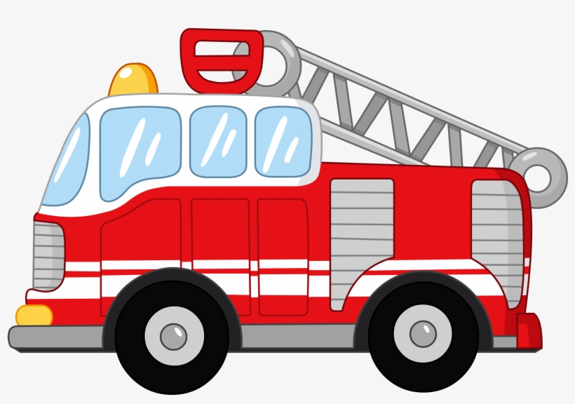 Detail Fire Engine Clipart Nomer 15