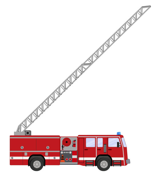 Detail Fire Engine Clipart Nomer 18