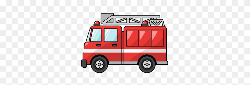 Detail Fire Engine Clipart Nomer 21