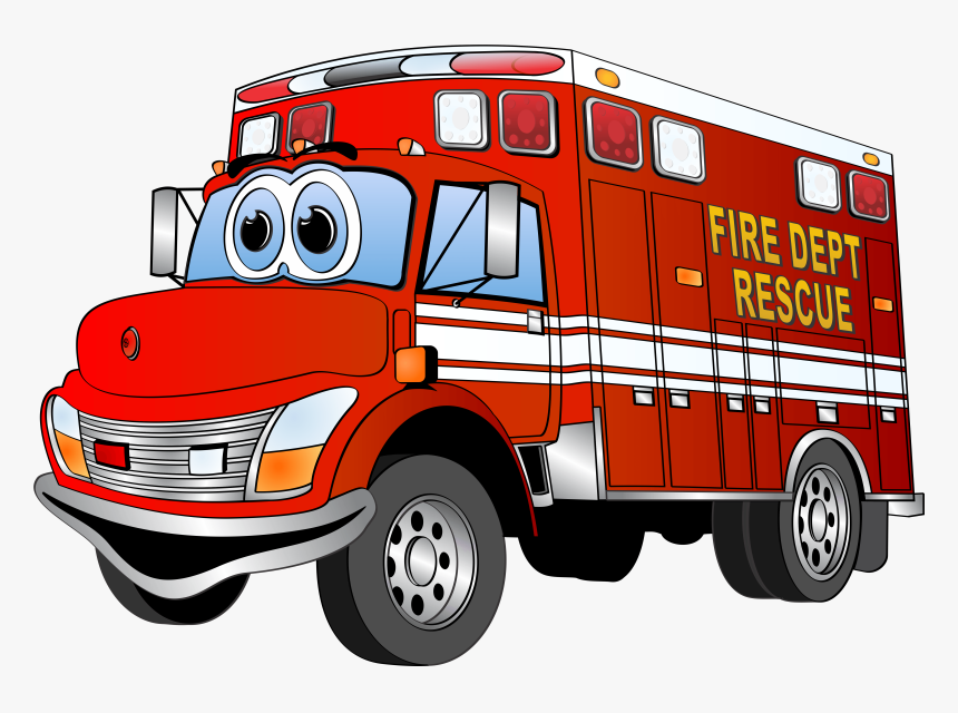 Detail Fire Engine Clipart Nomer 24