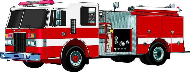 Detail Fire Engine Clipart Nomer 3