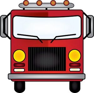 Detail Fire Engine Clipart Nomer 40