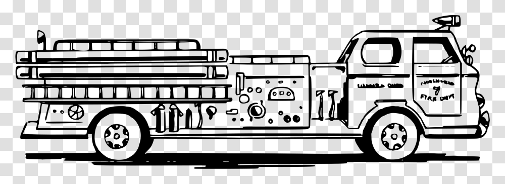 Detail Fire Engine Clipart Nomer 48