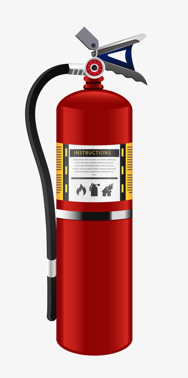 Detail Fire Extinguisher Clipart Nomer 27