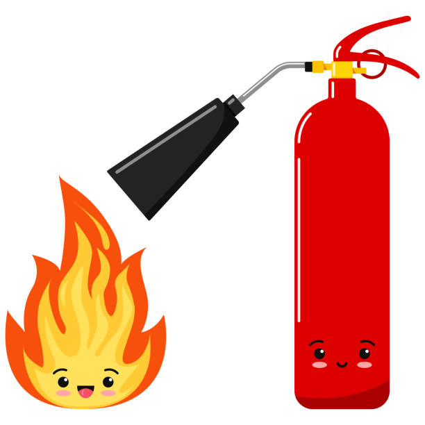 Detail Fire Extinguisher Clipart Nomer 46