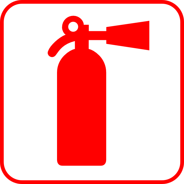 Detail Fire Extinguisher Clipart Nomer 8