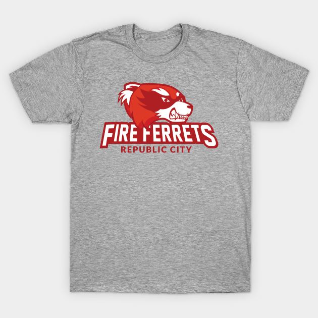 Fire Ferret T Shirt - KibrisPDR