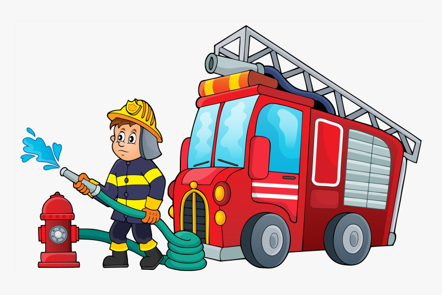 Detail Fire Fighter Clipart Nomer 5