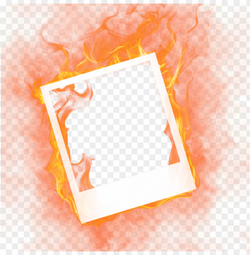 Detail Fire Frame Png Nomer 10