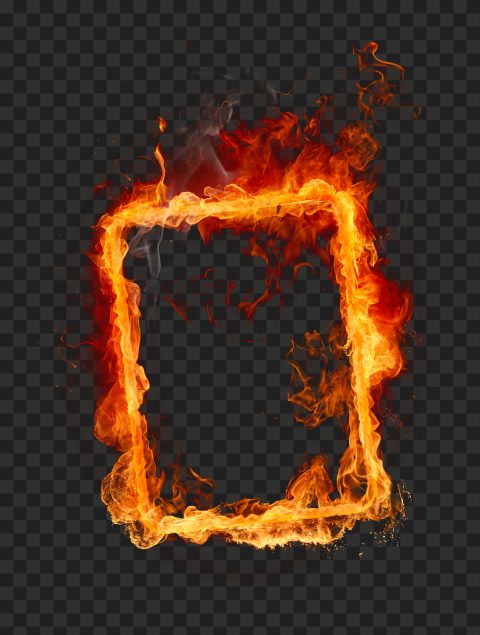 Detail Fire Frame Png Nomer 20