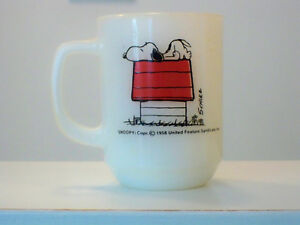 Fire King Snoopy Mug - KibrisPDR