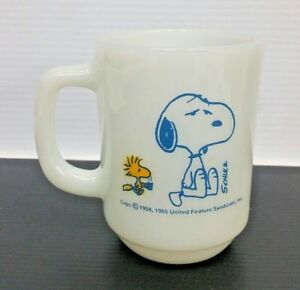 Detail Fire King Snoopy Mug Nomer 15