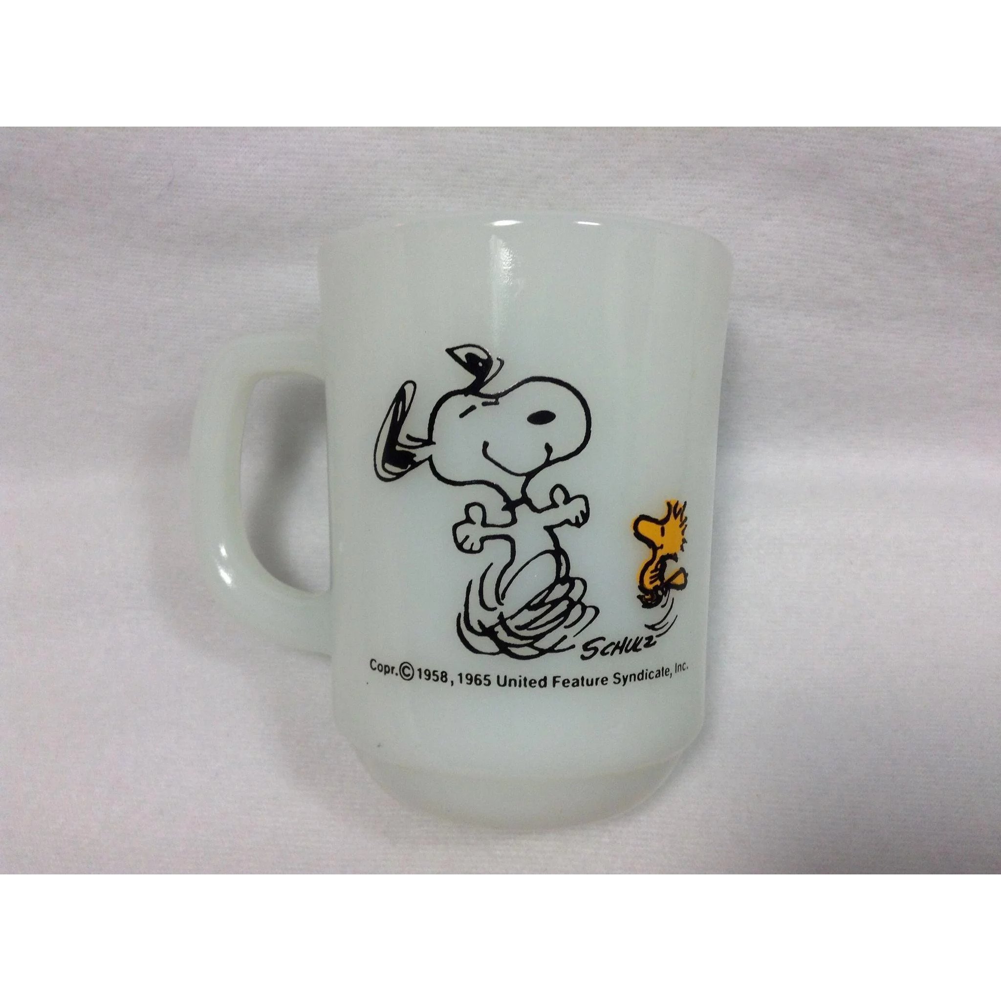 Detail Fire King Snoopy Mug Nomer 22