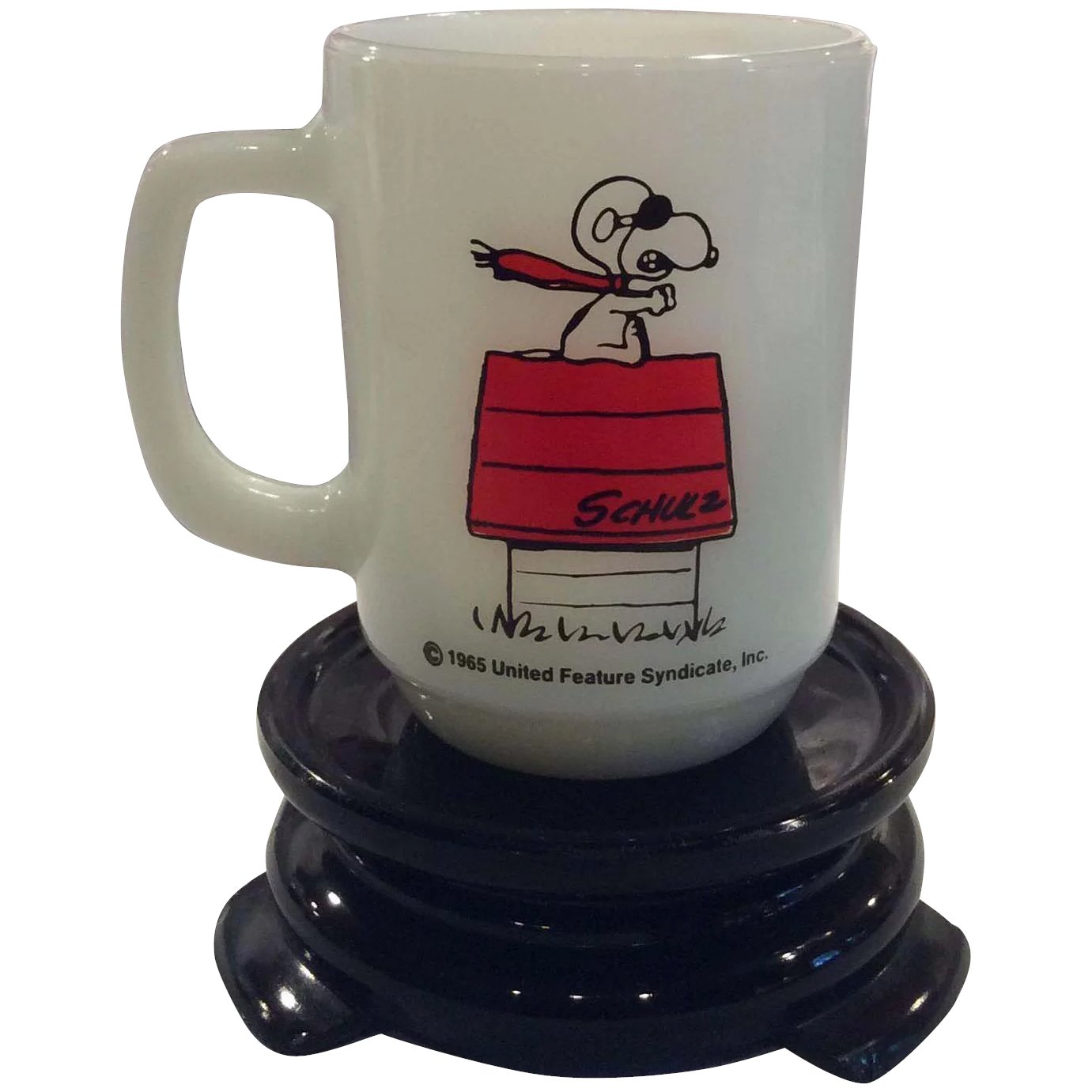 Detail Fire King Snoopy Mug Nomer 26