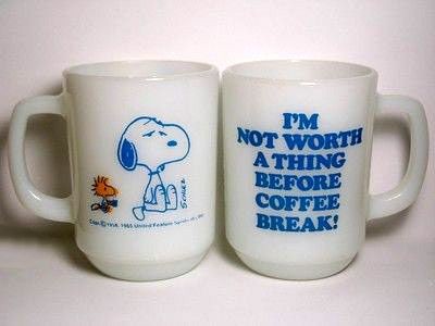 Detail Fire King Snoopy Mug Nomer 50