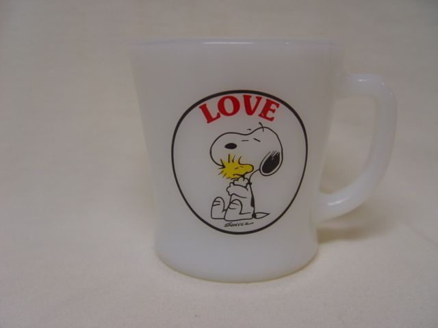 Detail Fire King Snoopy Mug Nomer 56