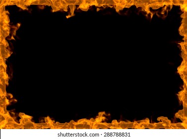 Fire Photo Frame - KibrisPDR