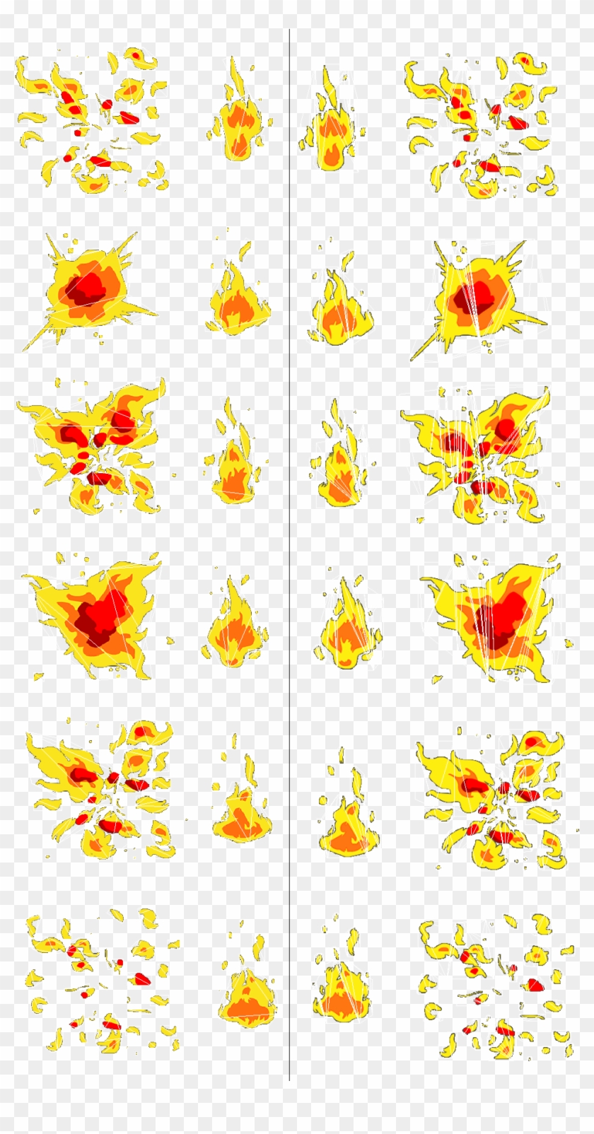 Detail Fire Sprite Sheet Png Nomer 16