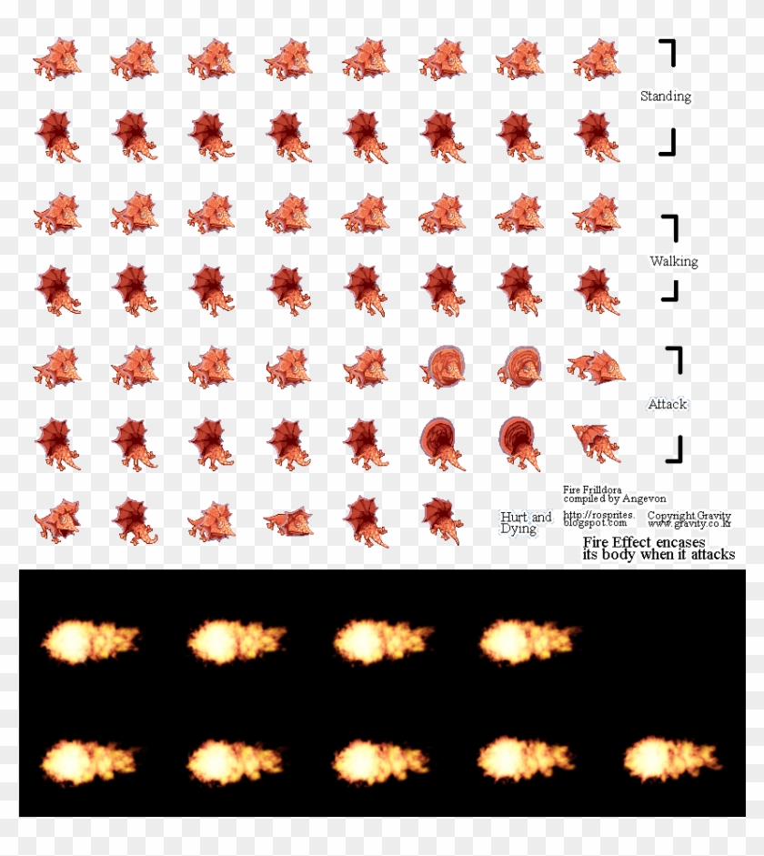 Detail Fire Sprite Sheet Png Nomer 17