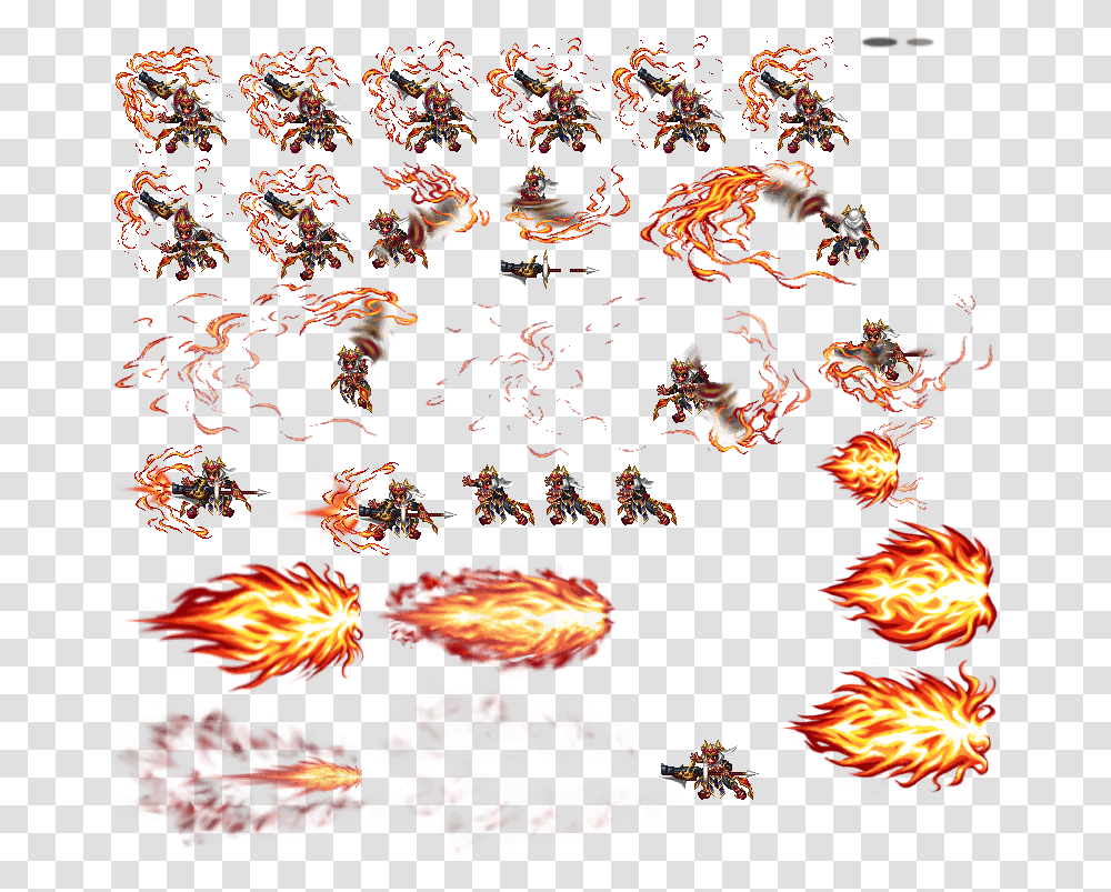 Detail Fire Sprite Sheet Png Nomer 30