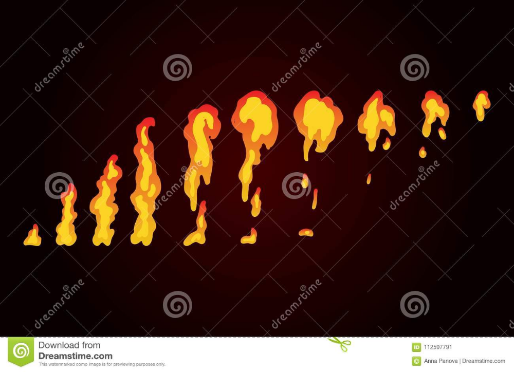 Detail Fire Sprite Sheet Png Nomer 33